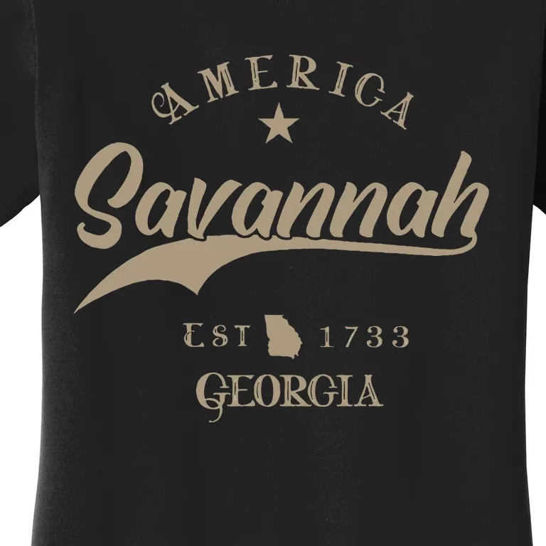 Savannah Ga Georgia Women's T-Shirt