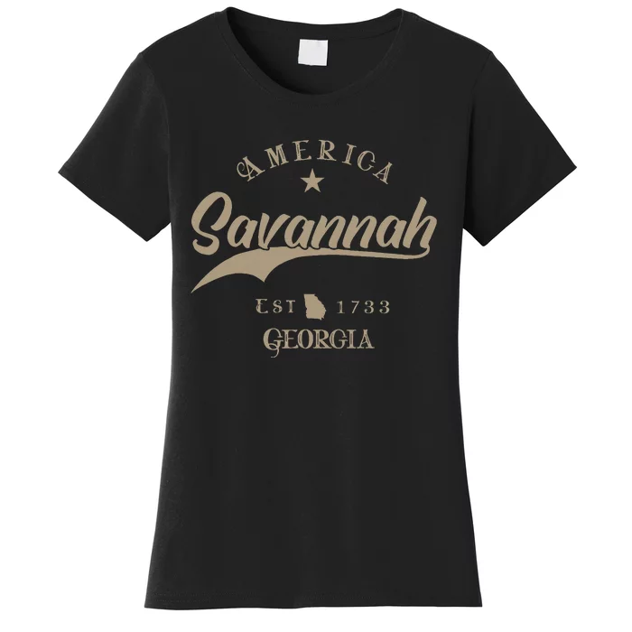 Savannah Ga Georgia Women's T-Shirt