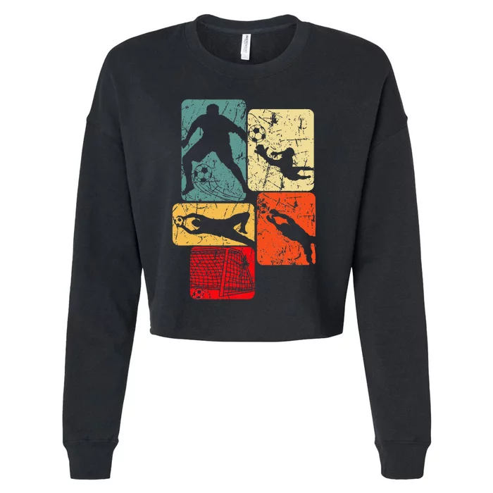 Soccer Goalie Goalkeeper Cropped Pullover Crew