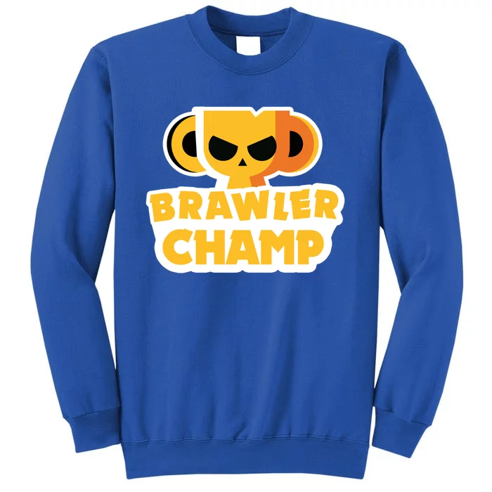 Star Gamer Gaming Gift Idea Stars Brawler Beawl Gift Tall Sweatshirt