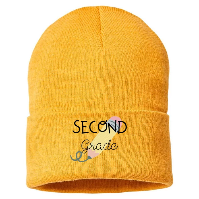 Second Grade Gift Sustainable Knit Beanie