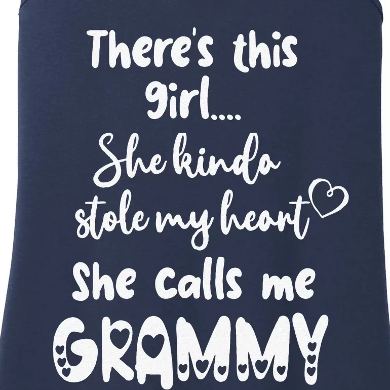 Special Grandma Grandmother This Calls Me Grammy Ladies Essential Tank