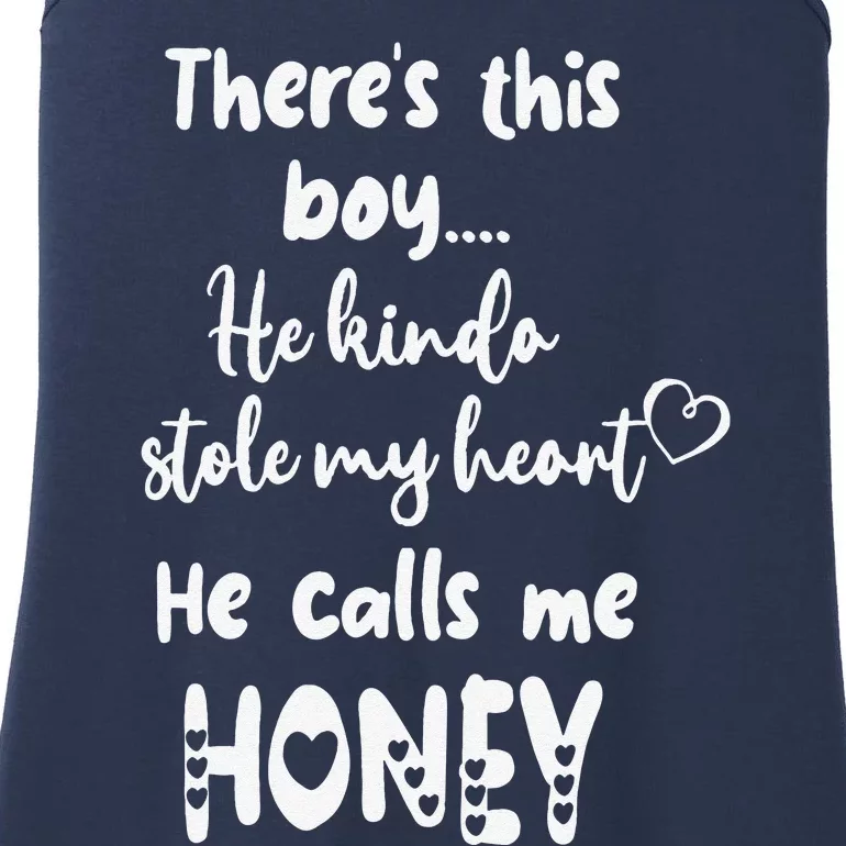 Special Grandma Grandmother This Calls Me Honey Ladies Essential Tank