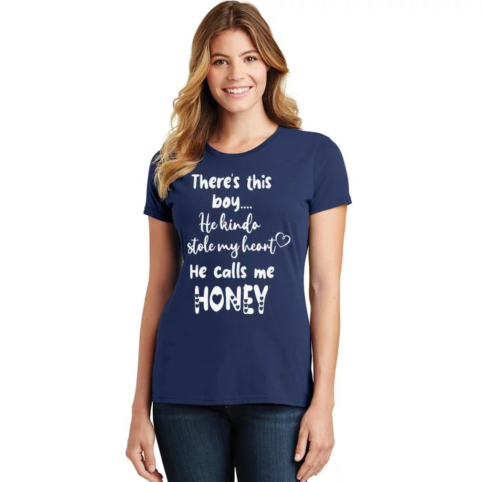 Special Grandma Grandmother This Calls Me Honey Women's T-Shirt