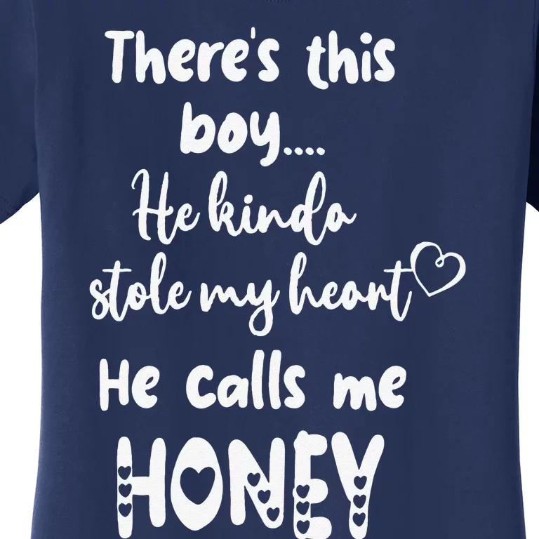 Special Grandma Grandmother This Calls Me Honey Women's T-Shirt