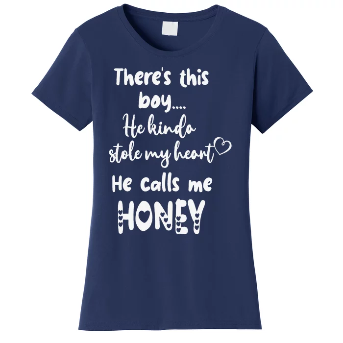 Special Grandma Grandmother This Calls Me Honey Women's T-Shirt