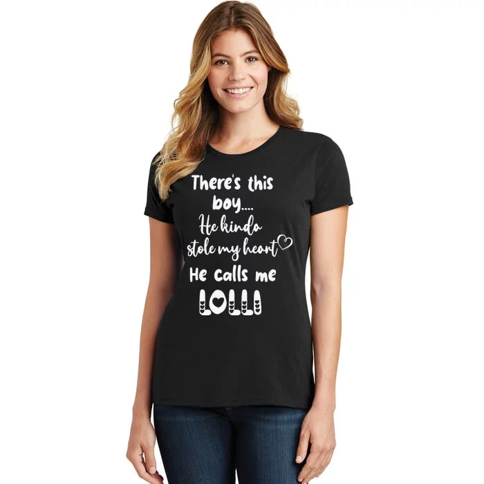 Special Grandma Grandmother This Calls Me Lolli Women's T-Shirt