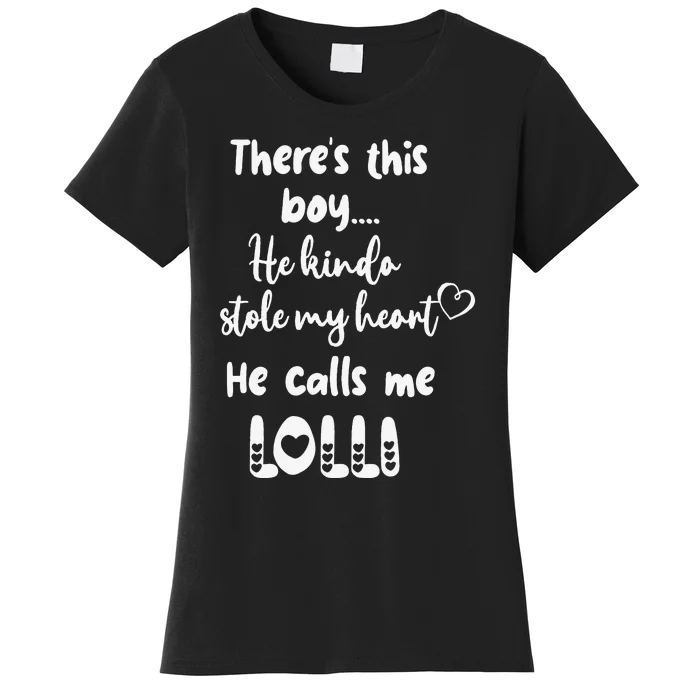 Special Grandma Grandmother This Calls Me Lolli Women's T-Shirt