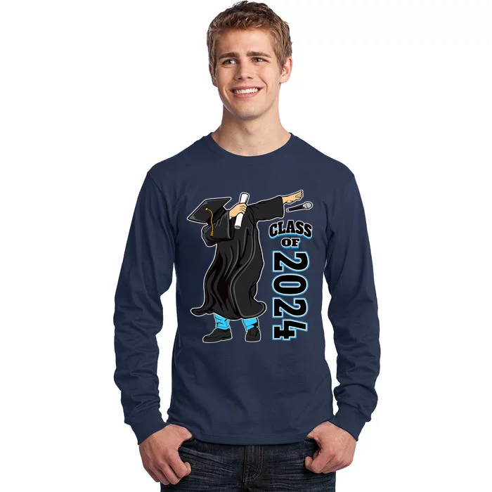 Senior Graduation Gifts For Him Class Of 2024 High School Tall Long Sleeve T-Shirt