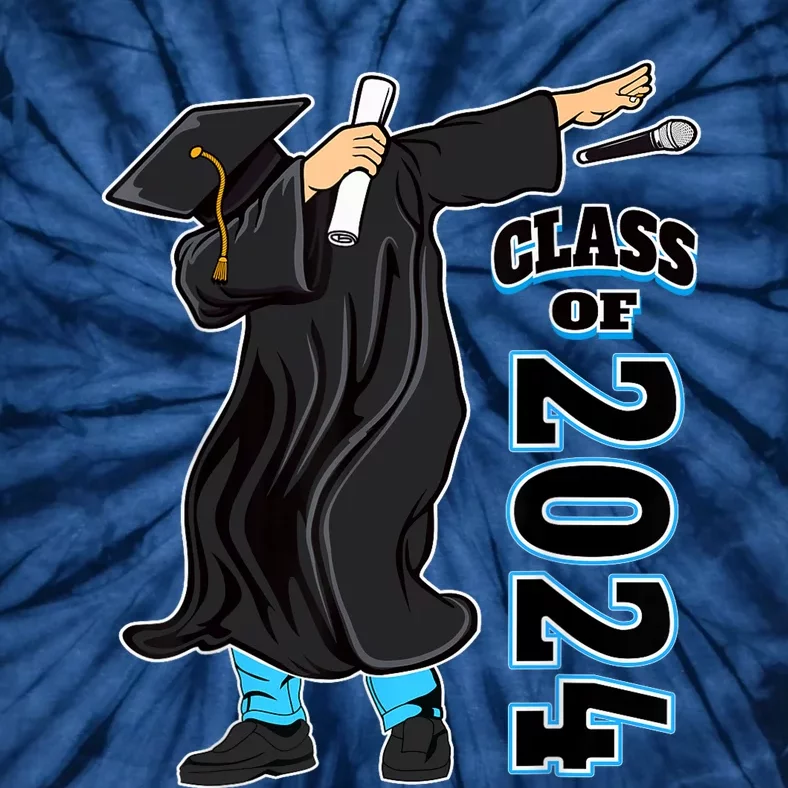 Senior Graduation Gifts For Him Class Of 2024 High School Tie-Dye T-Shirt