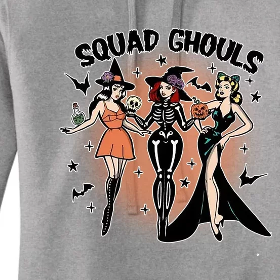 Squad Ghouls Halloween Women's Pullover Hoodie