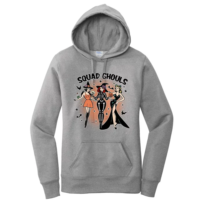 Squad Ghouls Halloween Women's Pullover Hoodie