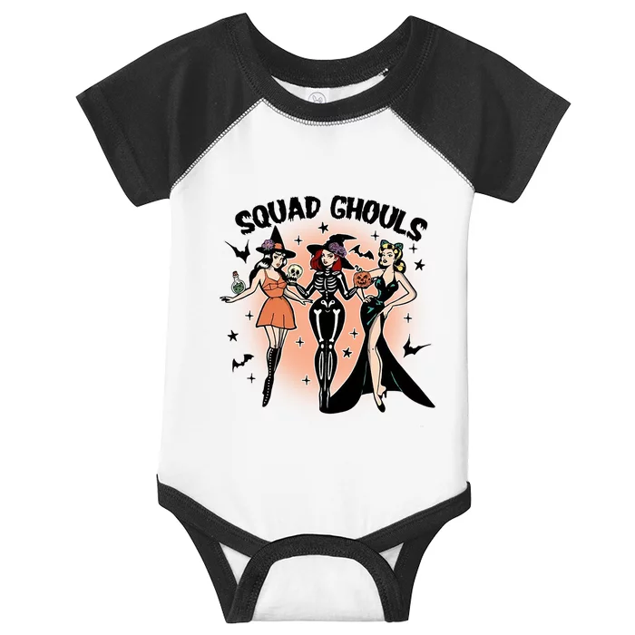 Squad Ghouls Halloween Infant Baby Jersey Bodysuit