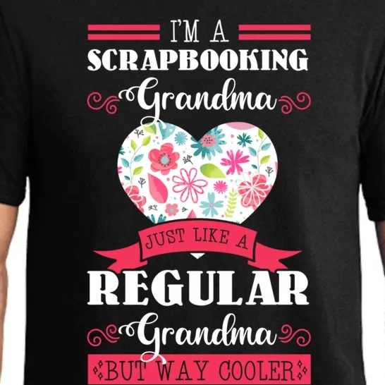 Scrapbooking Grandma Hobbyist Artists Grandparents' Day Gift Pajama Set