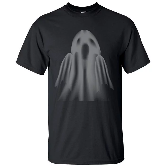 Spooky Ghost Halloween Ghoul Costume Unisex Retro Tall T-Shirt