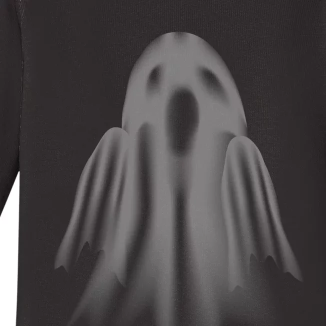 Spooky Ghost Halloween Ghoul Costume Unisex Retro Baby Long Sleeve Bodysuit