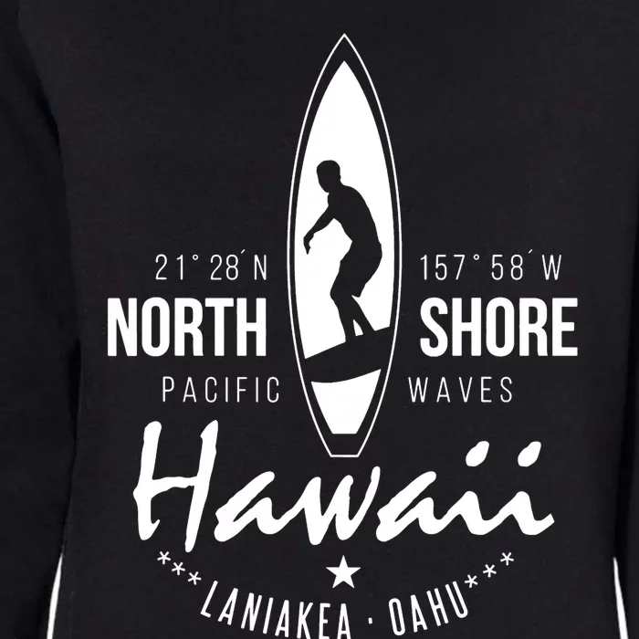 Surfer Gift Hawaii North Shore Laniakea Beach Oahu Womens California Wash Sweatshirt