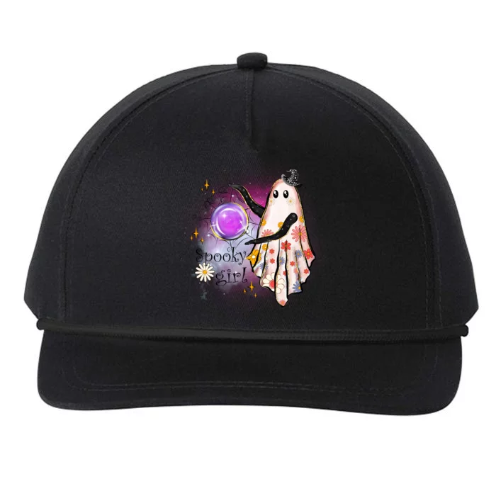 Spooky Girl Halloween T Shirts Boo Graphic Tee Designs Scary Halloween Costume Snapback Five-Panel Rope Hat