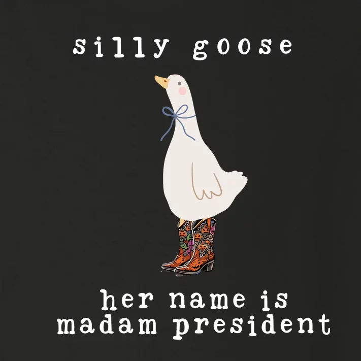 Silly Goose Her Name Is Madam President Toddler Long Sleeve Shirt