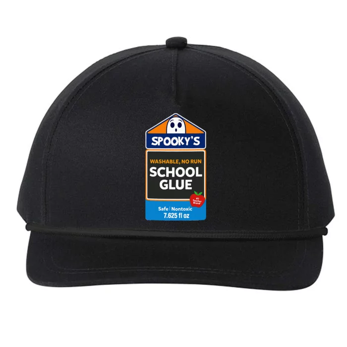 School Glue Halloween Costume For Teachers Students Snapback Five-Panel Rope Hat