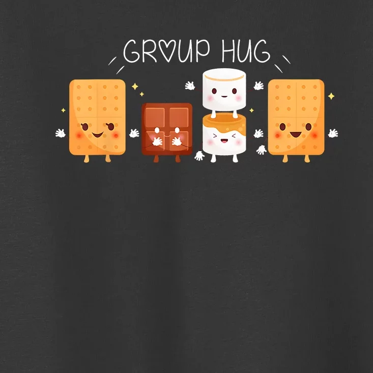 Smores Group Hug Camping Campfire Marshmallow Smores Toddler T-Shirt