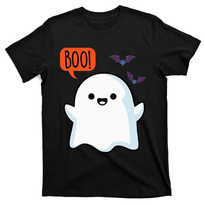 Spooky Ghost Halloween Outfit T-Shirt