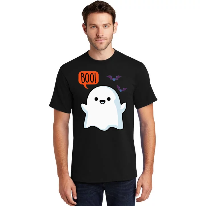 Spooky Ghost Halloween Outfit Tall T-Shirt