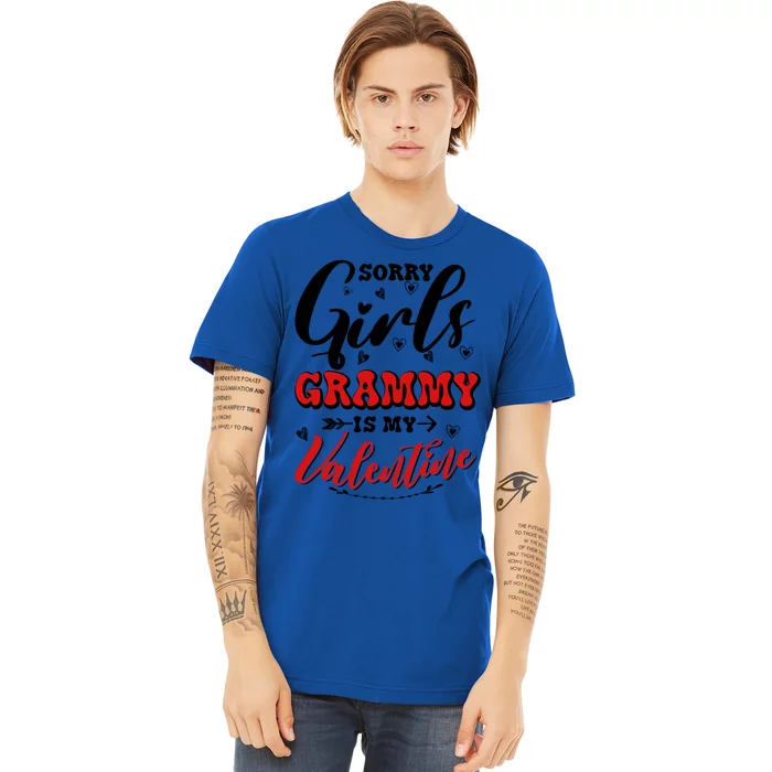 Sorry Grammy Is My Valentines Day Cool Gift Premium T-Shirt