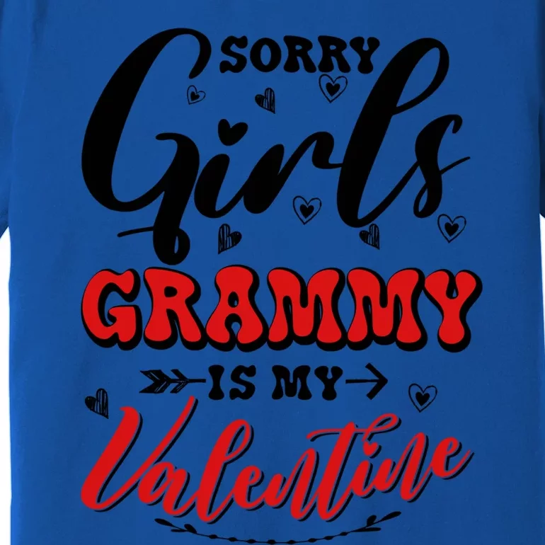 Sorry Grammy Is My Valentines Day Cool Gift Premium T-Shirt