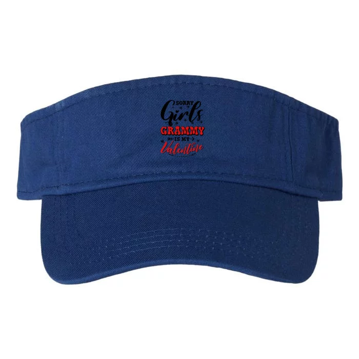 Sorry Grammy Is My Valentines Day Cool Gift Valucap Bio-Washed Visor