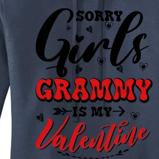 Sorry Grammy Is My Valentines Day Cool Gift Women's Pullover Hoodie