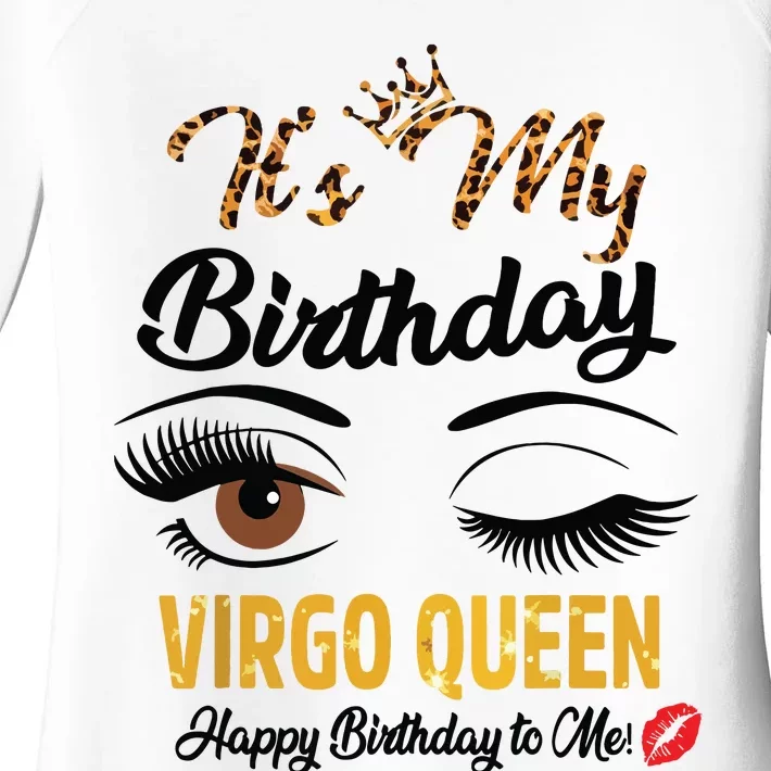 September Girl Its My Birthday Virgo Queen Bday Women's Perfect Tri Tunic Long Sleeve Shirt