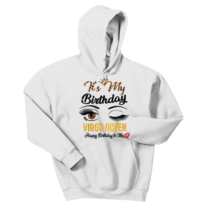 September Girl Its My Birthday Virgo Queen Bday Kids Hoodie