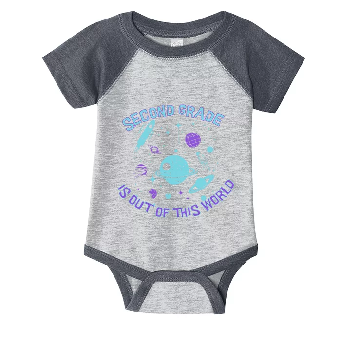 Second Grade Is Out Of This World Space Infant Baby Jersey Bodysuit