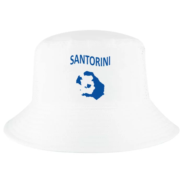 Santorini Greek Island Greece Mediterranean Travelers Travel Cool Comfort Performance Bucket Hat