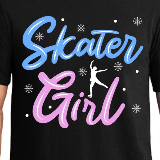 Skater Girl Ice Skating Pajama Set