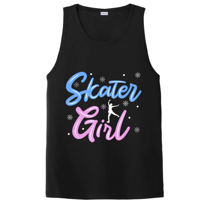 Skater Girl Ice Skating Performance Tank