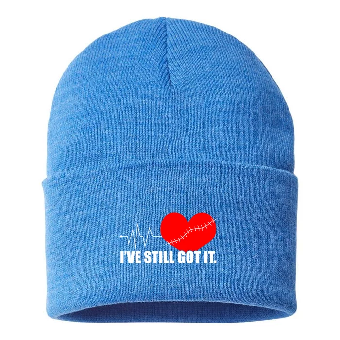 Still Got It Heartbeat Gift For Open Heart Bypass Surgery Meaningful Gift Sustainable Knit Beanie