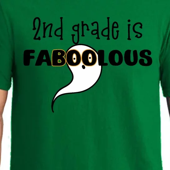 Second Grade Is Faboolous Halloween Fab Meme Pun Pajama Set