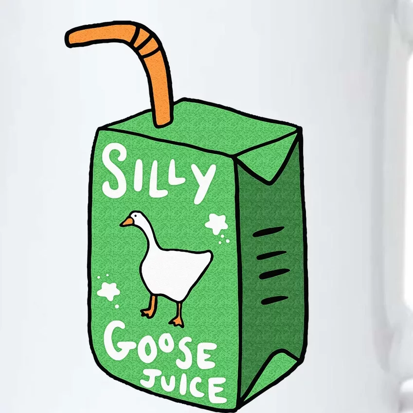 Silly Goose Juice Funny Goose Meme Bird Lover Black Color Changing Mug