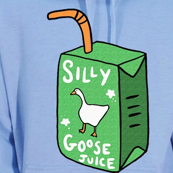 Silly Goose Juice Funny Goose Meme Bird Lover Unisex Surf Hoodie