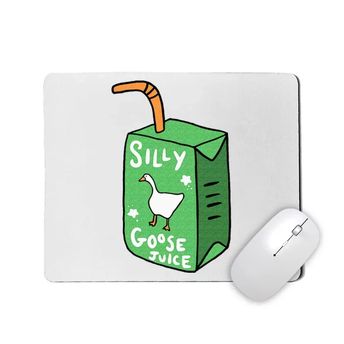 Silly Goose Juice Funny Goose Meme Bird Lover Mousepad