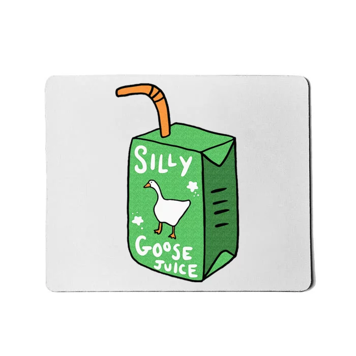 Silly Goose Juice Funny Goose Meme Bird Lover Mousepad