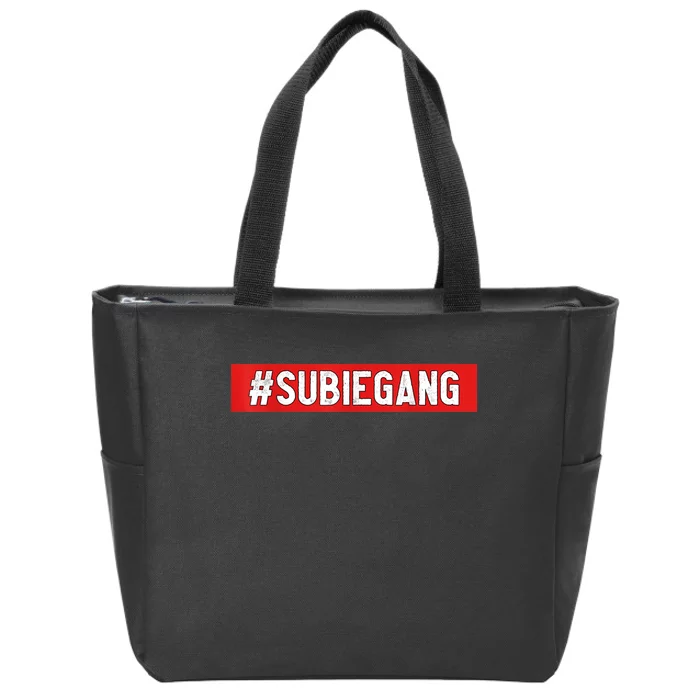 Subie Gang Jdm Car Lover Zip Tote Bag