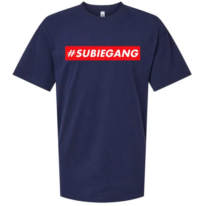 Subie Gang Jdm Japanese Car Lovers Tuner Cars And Drifters Sueded Cloud Jersey T-Shirt