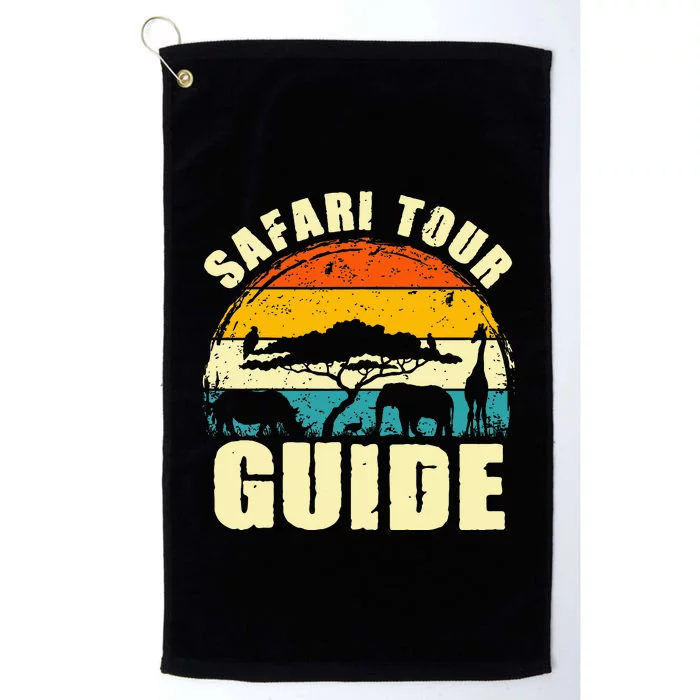 Safari Guide Kenya Tanzania Namibia Animal Gift Platinum Collection Golf Towel