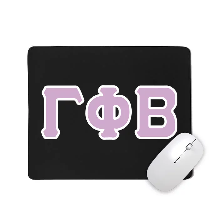 Sorority Greek Letter Mousepad