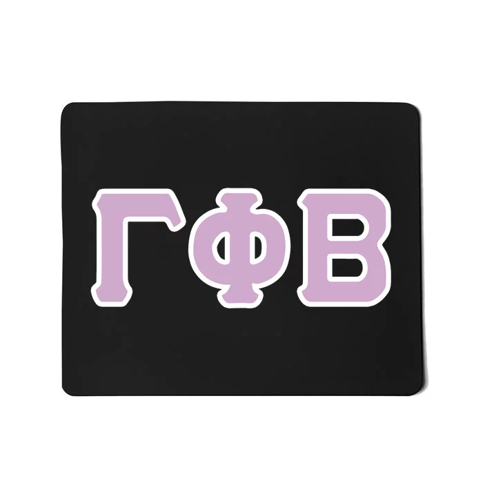 Sorority Greek Letter Mousepad