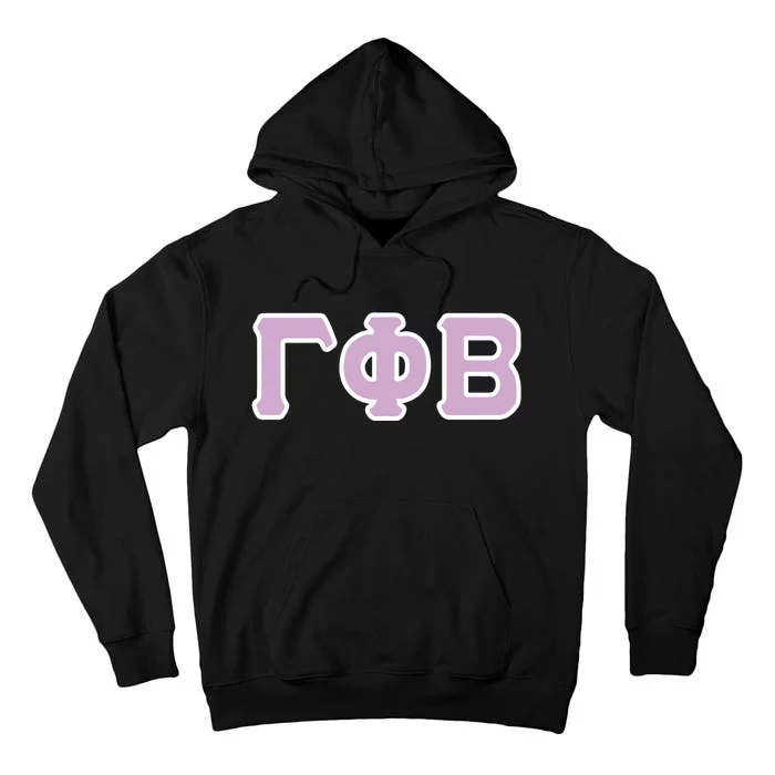 Sorority Greek Letter Tall Hoodie