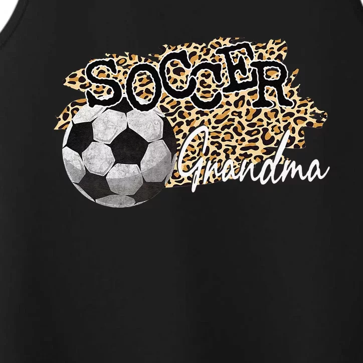 Soccer Grandma Leopard Soccer Grandma Performance Tank